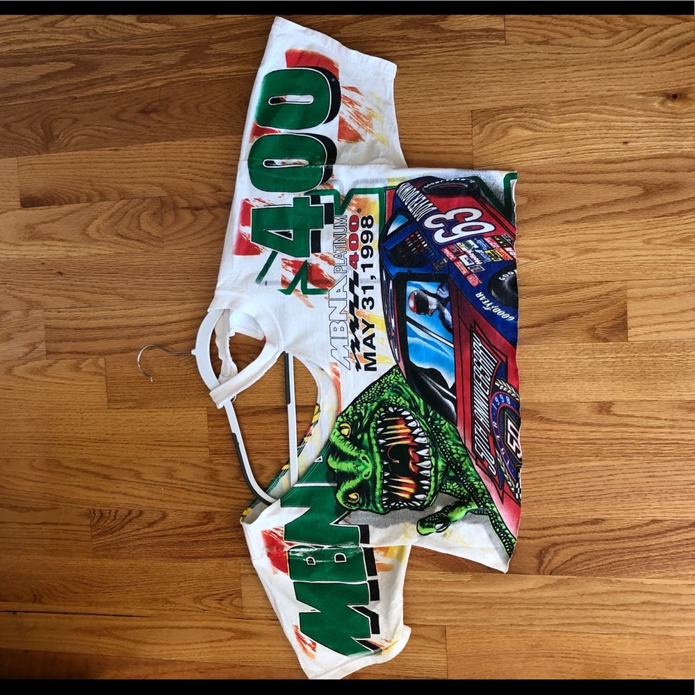 LF Furst of a Kind dinosaur/racing shirt